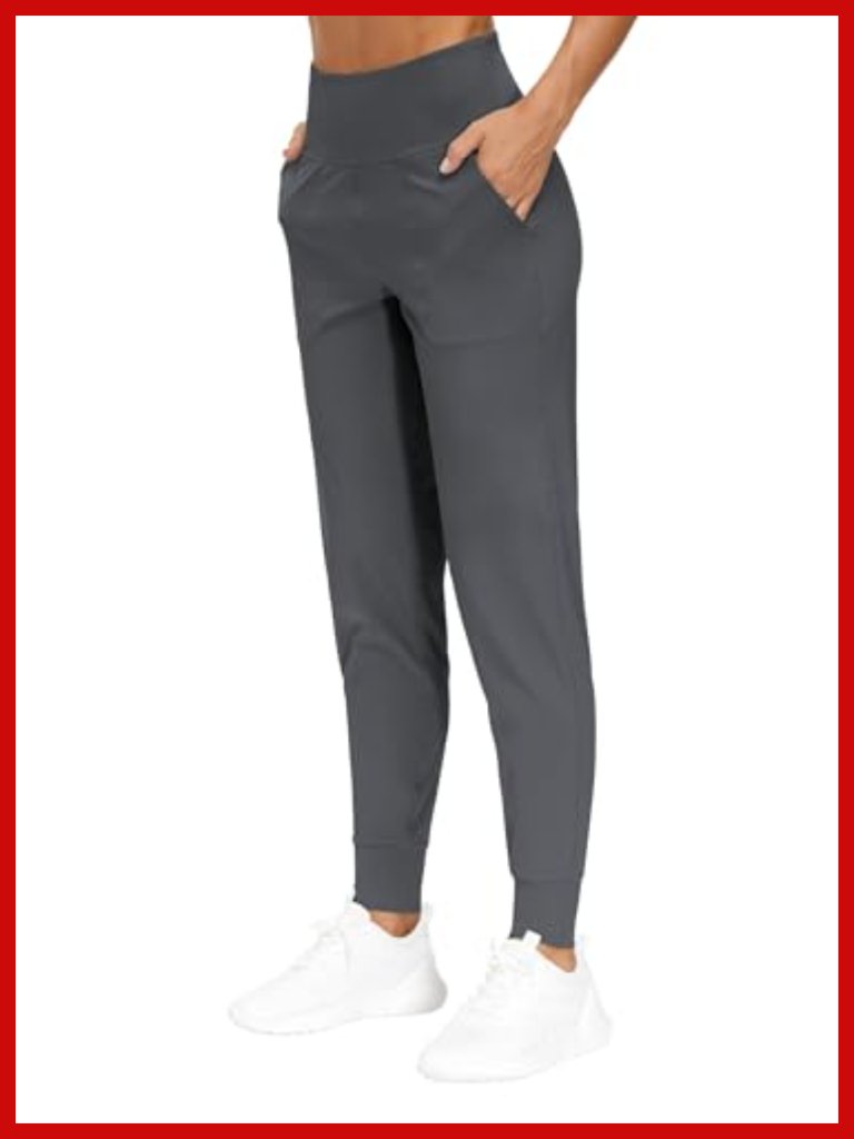 Lightweight Tapered Joggers Pants With Pockets For Workout Yoga Running